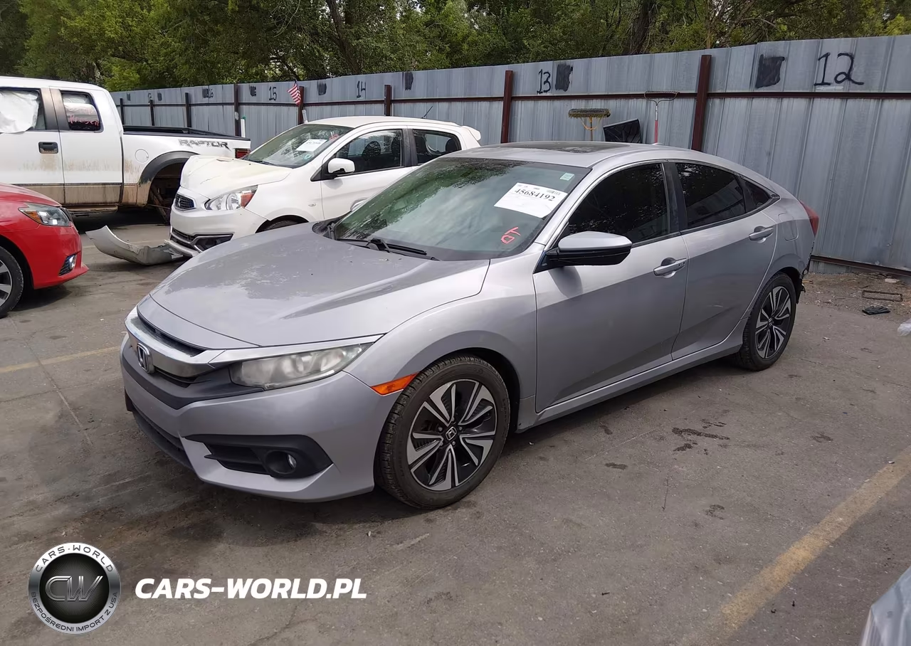 2016 Honda Civic Ex-T VIN:2HGFC1F38GH640649 - 2