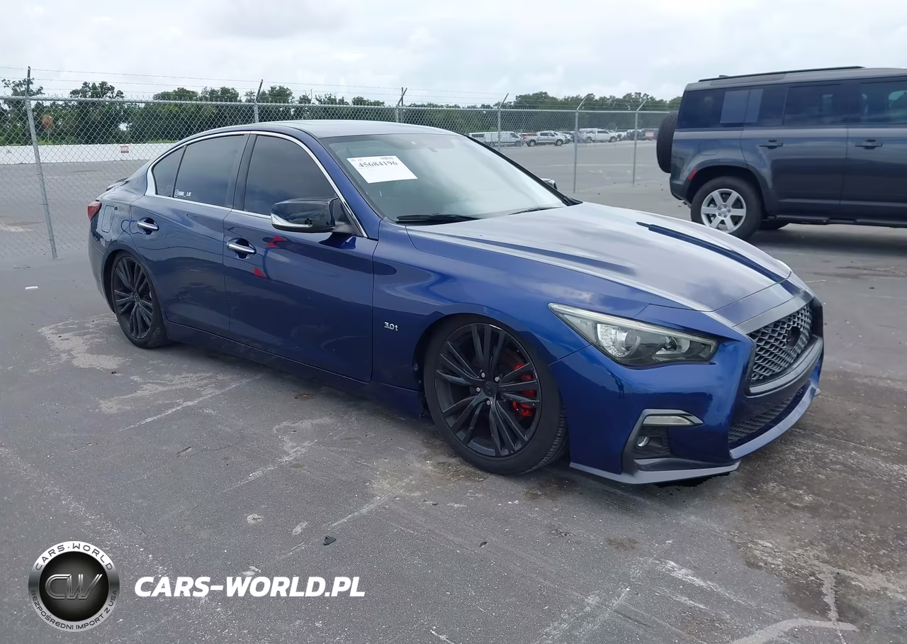 2018 Infiniti Q50 3.0T Sport VIN:JN1EV7AP1JM357728 - 1