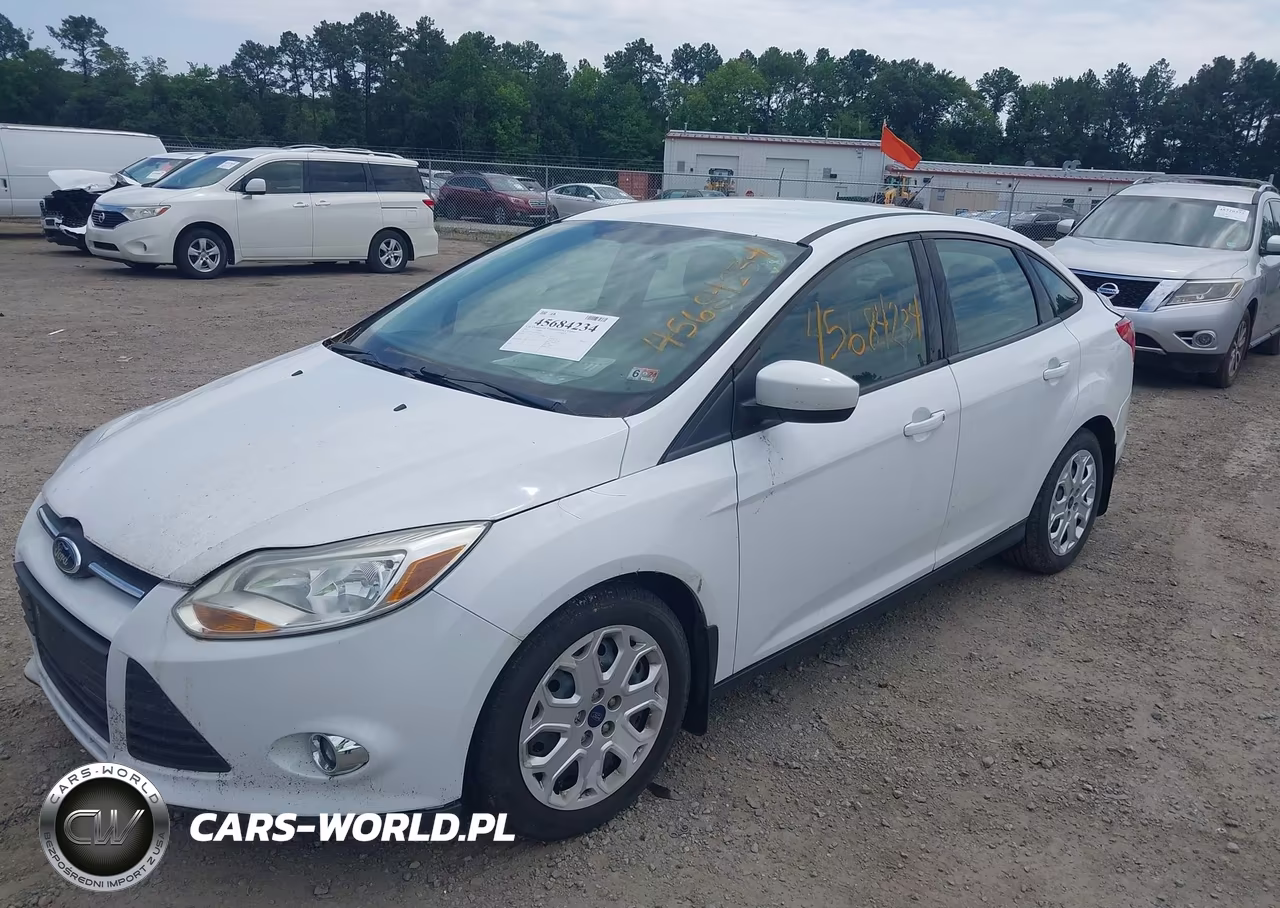 2012 Ford Focus Se VIN:1FAHP3F20CL430094 - 2