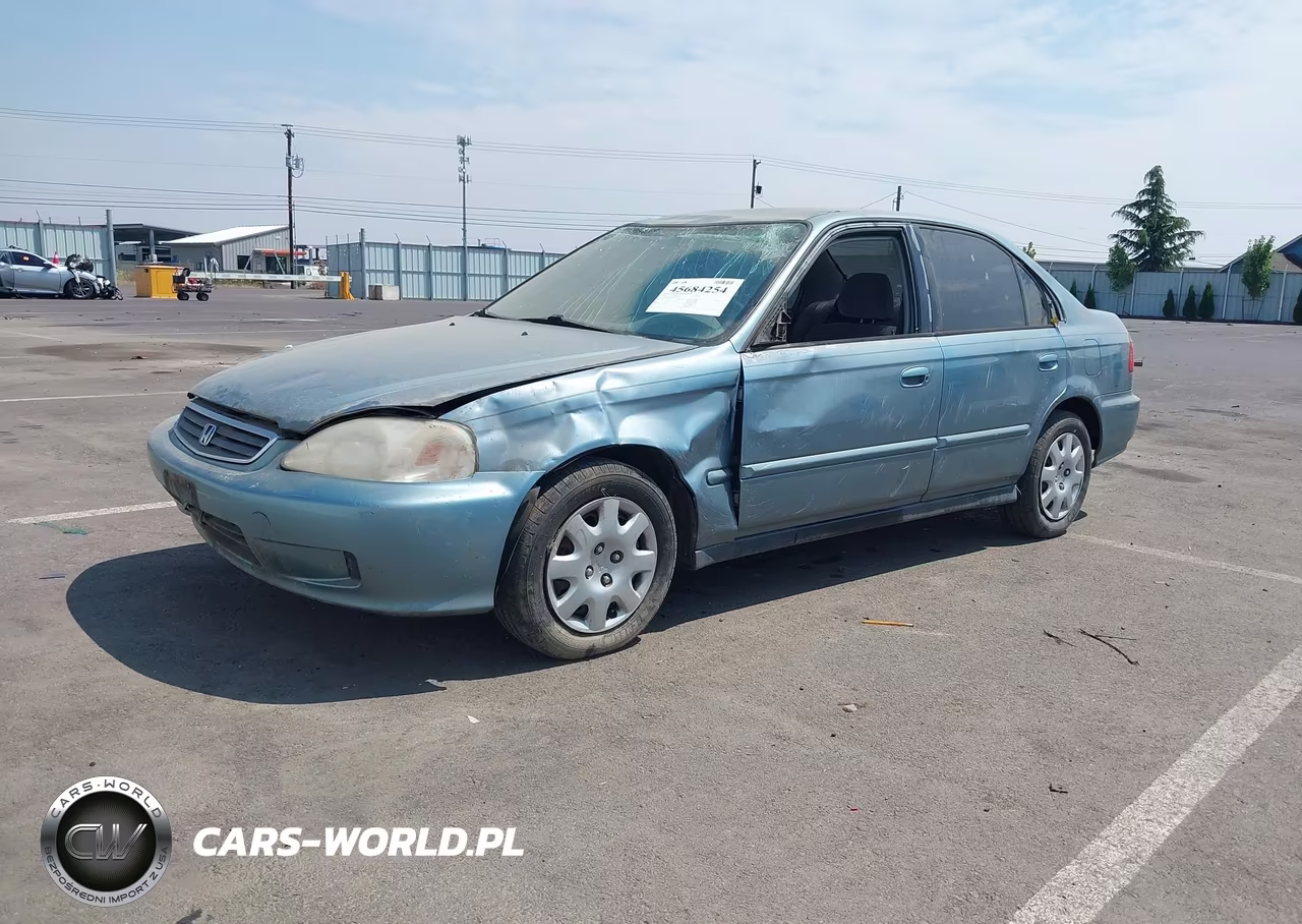 2000 Honda Civic Value Package VIN:2HGEJ6616YH571572 - 2