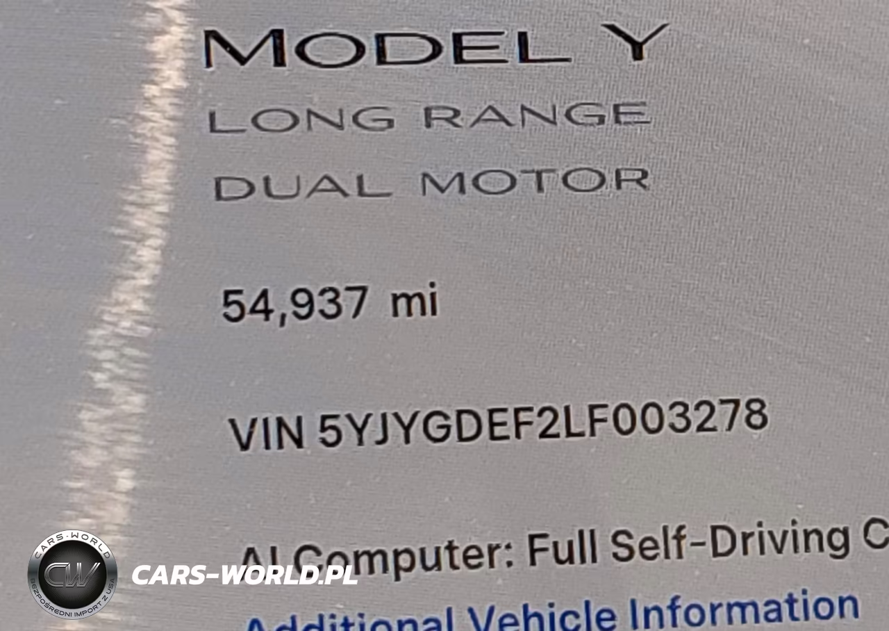 2020 Tesla Model Y Long Range Dual Motor All-Wheel Drive-Performance Dual Motor All-Wheel Drive VIN:5YJYGDEF2LF003278 - 15