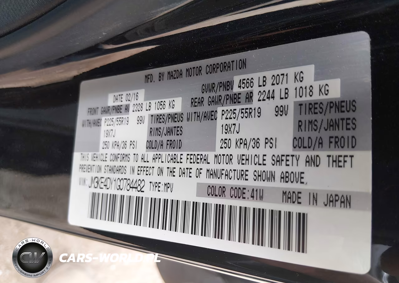 2016 Mazda Cx-5 Grand Touring VIN:JM3KE4DY1G0784482 - 9
