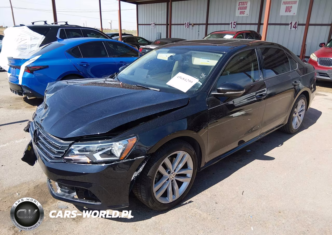 2019 Volkswagen Passat 2.0T Wolfsburg Edition VIN:1VWLA7A32KC003492 - 2