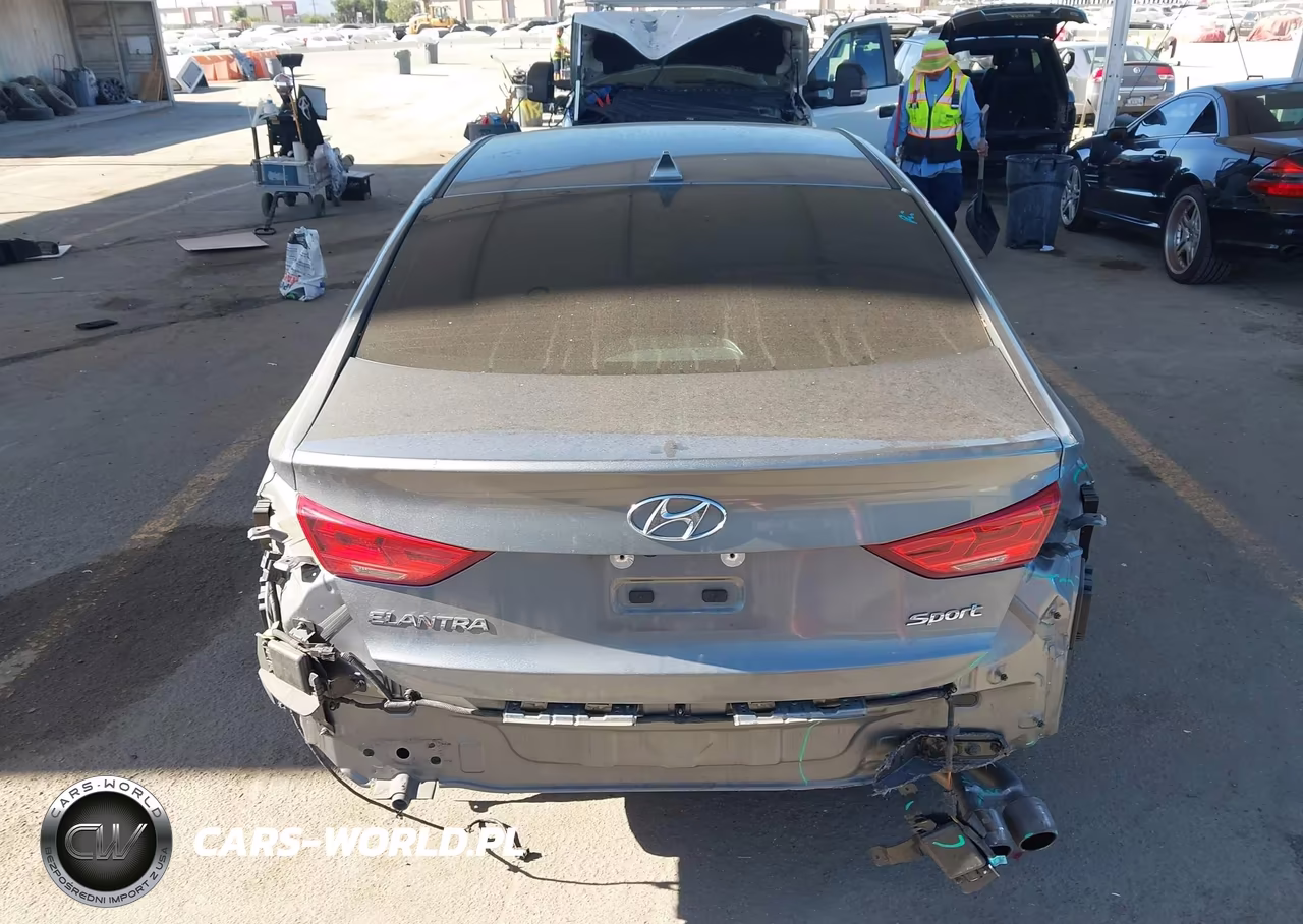 2018 Hyundai Elantra Sport VIN:KMHD04LB7JU534222 - 17