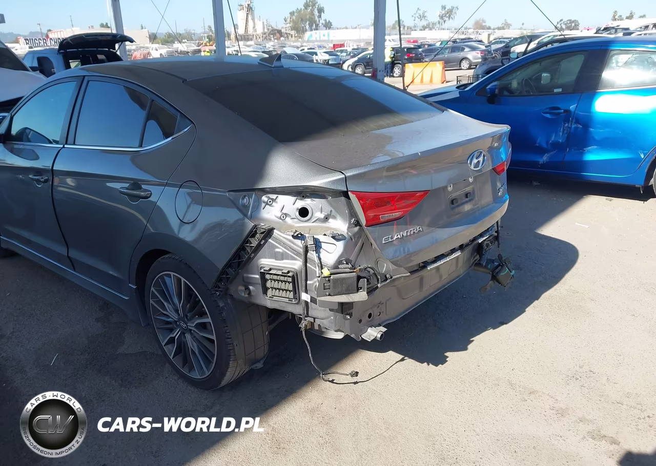 2018 Hyundai Elantra Sport VIN:KMHD04LB7JU534222 - 6