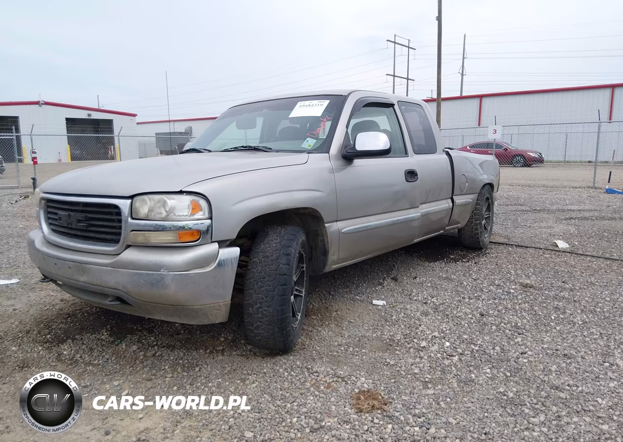 2000 GMC Sierra 1500 Sle VIN:2GTEC19V6Y1360701 - 2