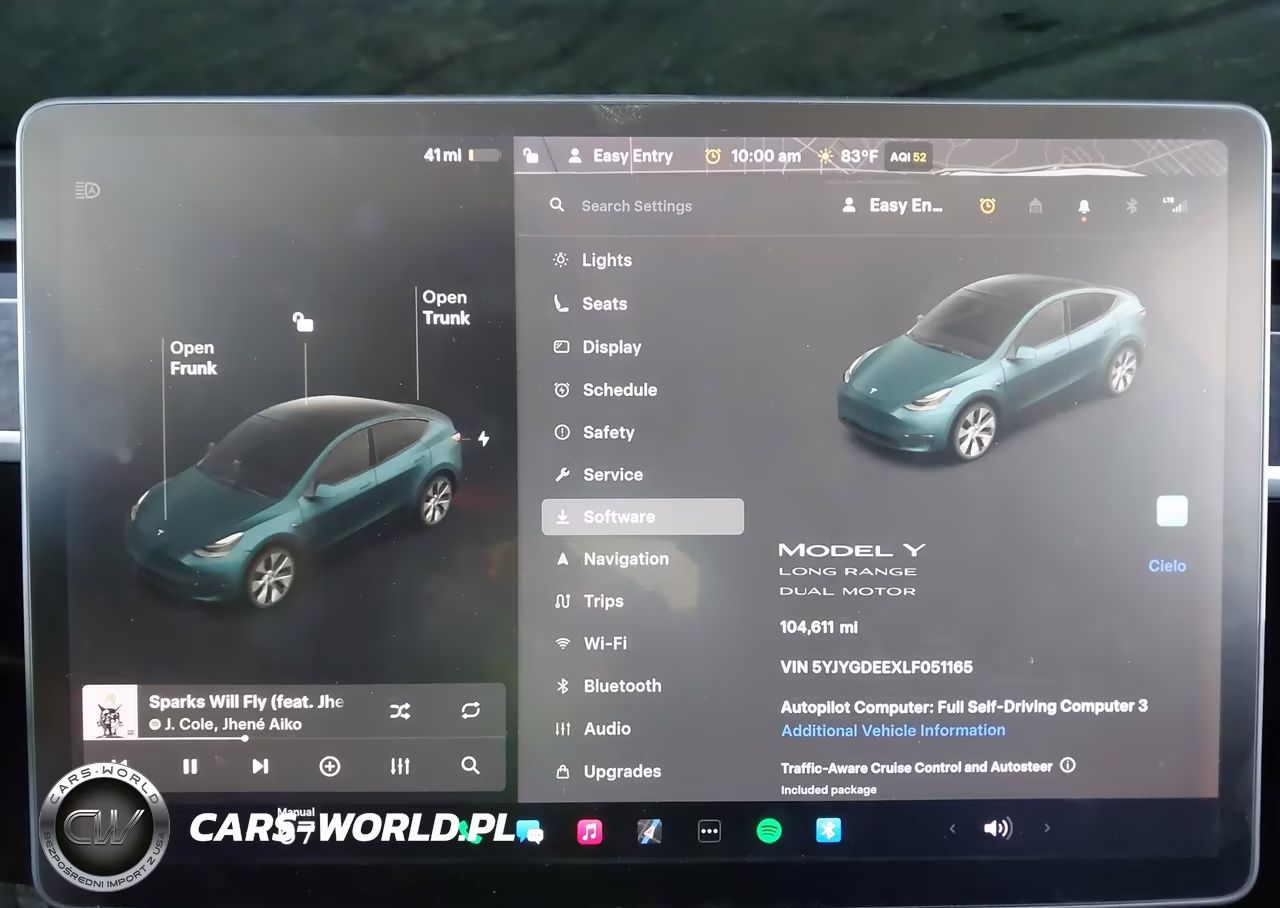 2020 Tesla Model Y Long Range Dual Motor All-Wheel Drive VIN:5YJYGDEEXLF051165 - 19