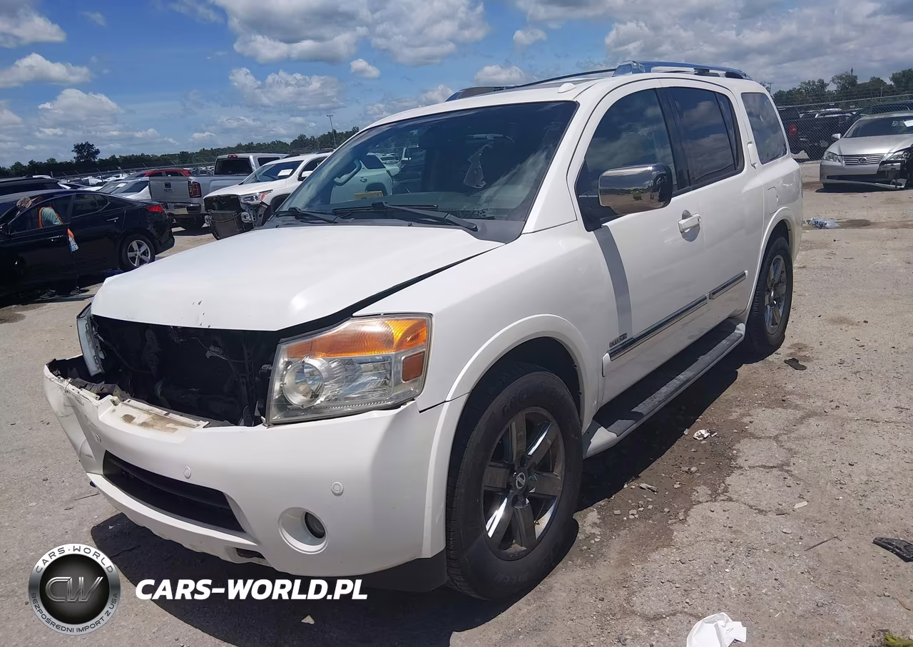 2013 Nissan Armada Platinum VIN:5N1BA0NF4DN613696 - 2