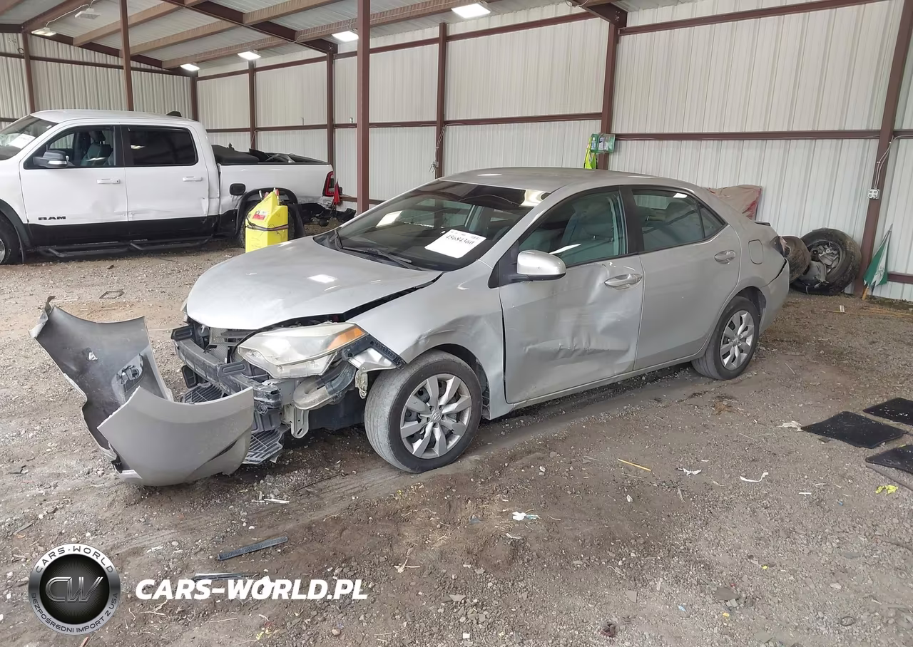 2014 Toyota Corolla Le VIN:2T1BURHE9EC038583 - 2