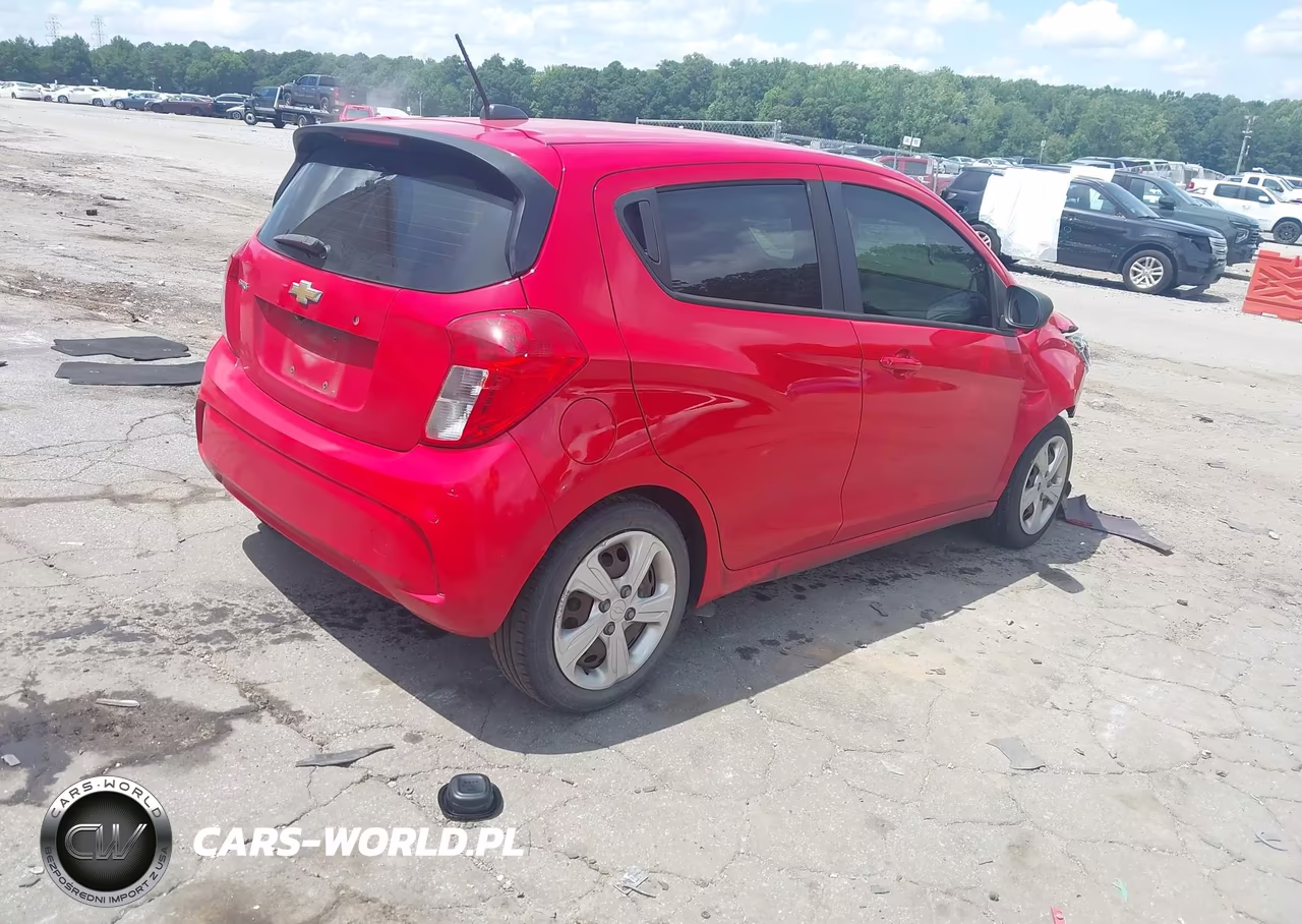 2019 Chevrolet Spark Ls Cvt VIN:KL8CB6SA9KC717863 - 4