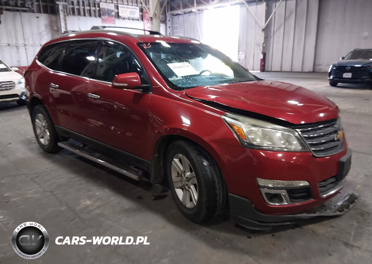 2013 Chevrolet Traverse Lt VIN:1GNKVJKD6DJ111286 - 1