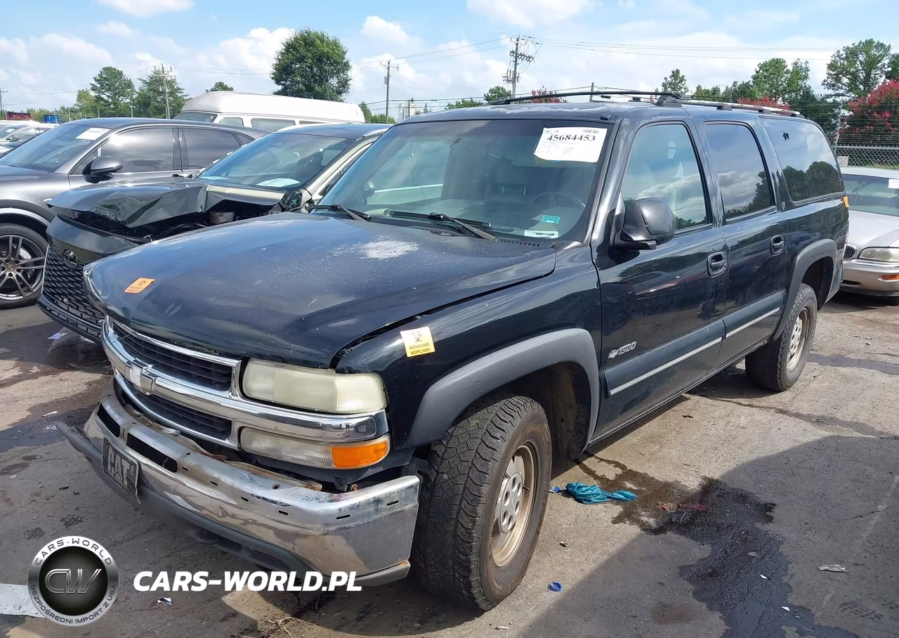 2000 Chevrolet Suburban 1500 Lt VIN:3GNFK16T4YG211762 - 2