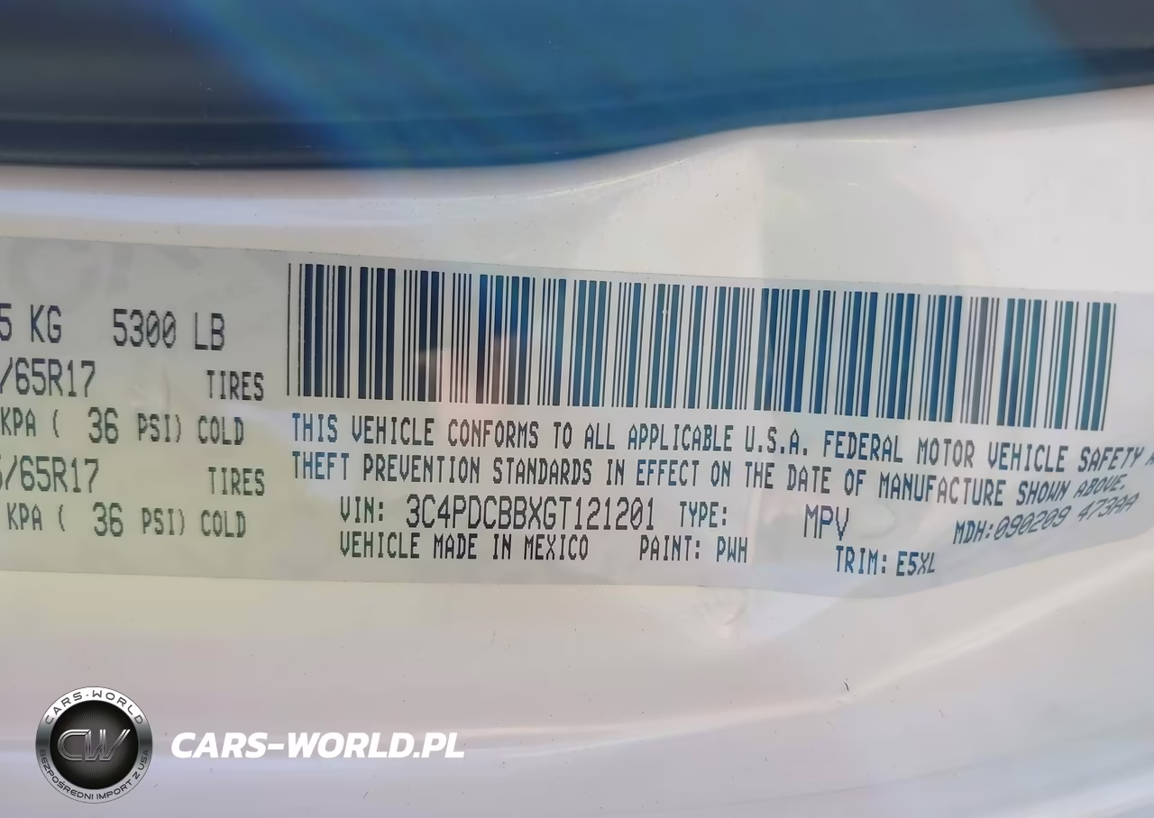 2016 Dodge Journey Sxt VIN:3C4PDCBBXGT121201 - 9