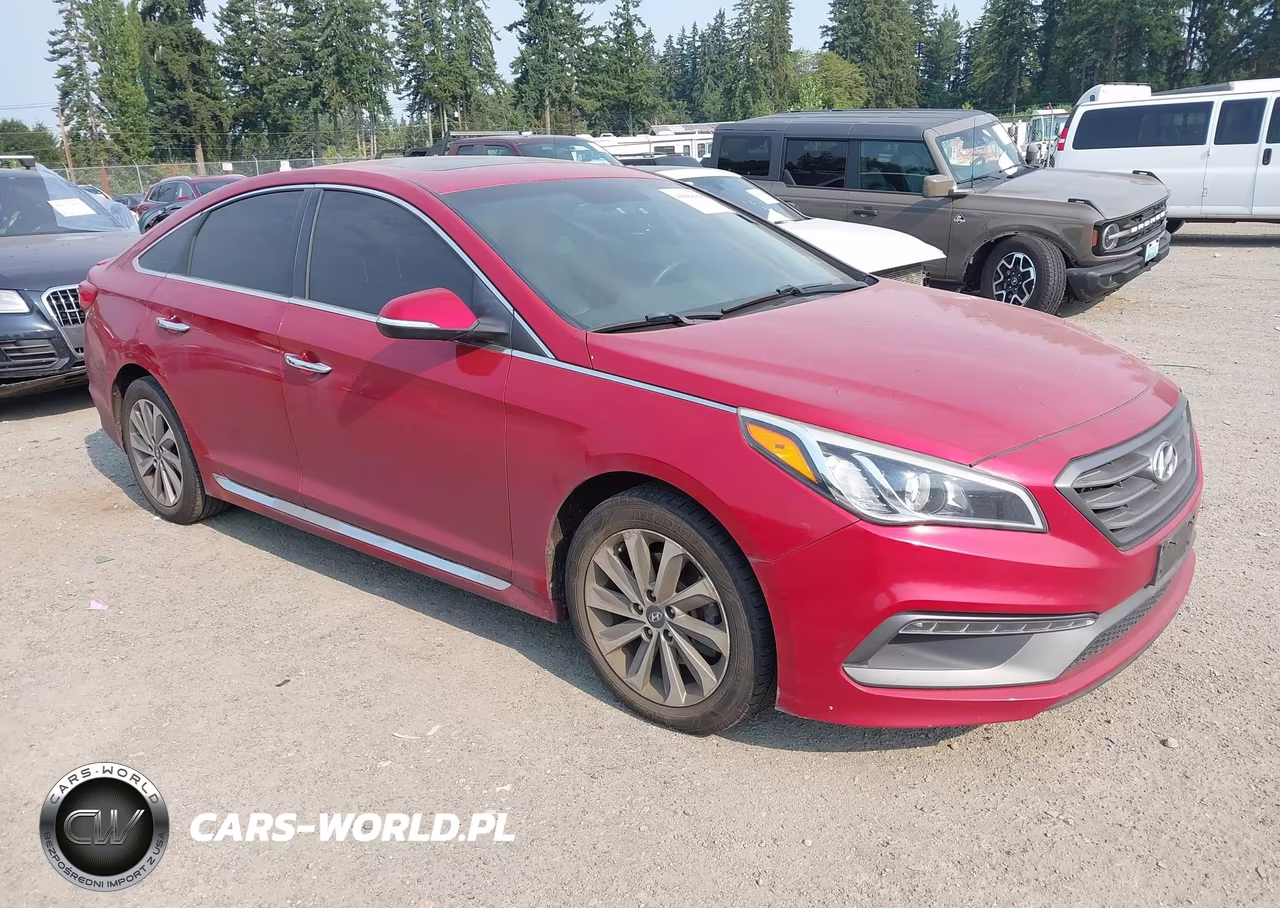2017 Hyundai Sonata Sport VIN:5NPE34AFXHH444444 - 1