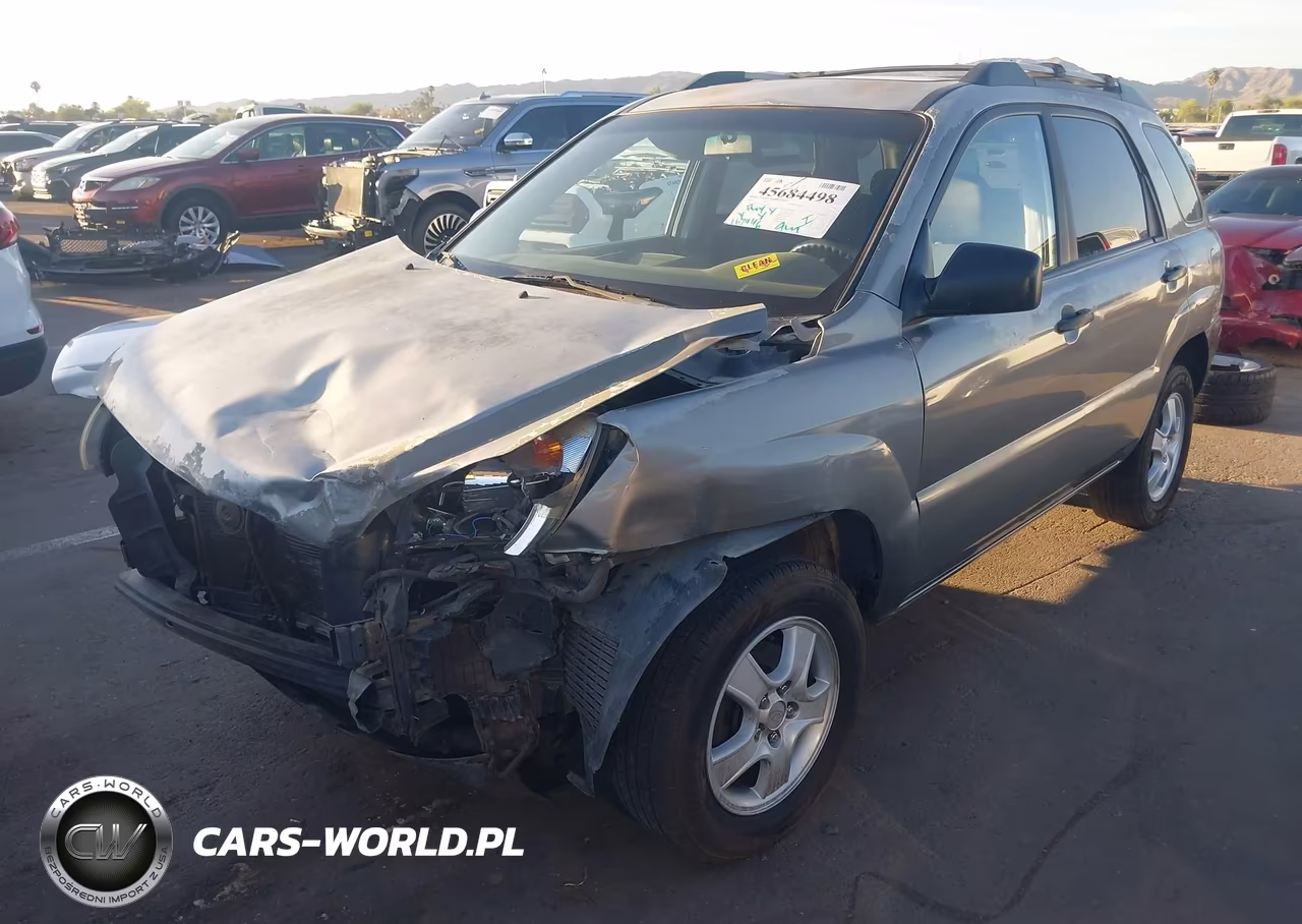 2008 Kia Sportage Lx VIN:KNDJF724887540646 - 2