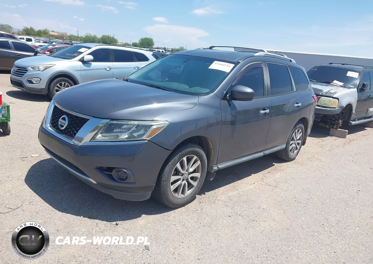 2013 Nissan Pathfinder Sv VIN:5N1AR2MN5DC605448 - 2