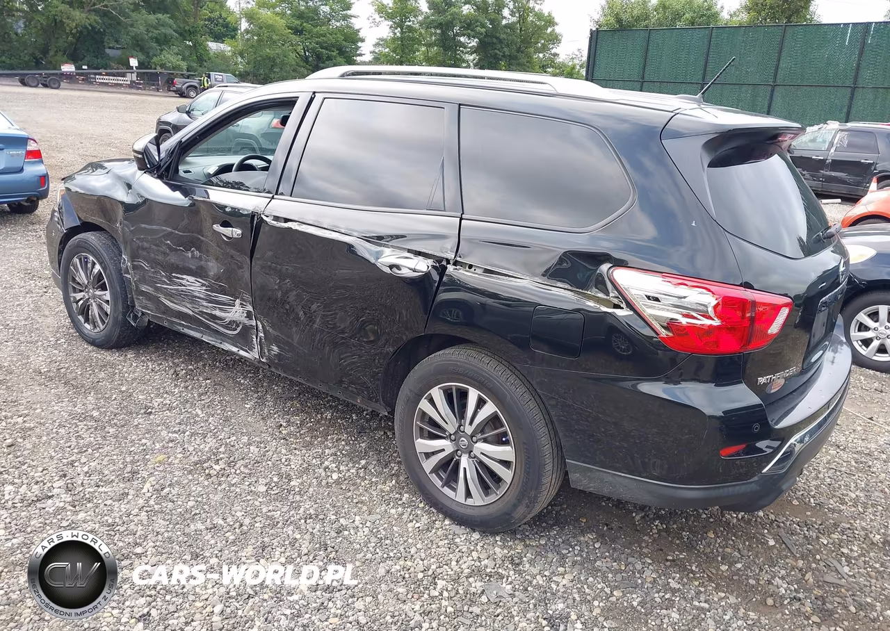 2017 Nissan Pathfinder Sl VIN:5N1DR2MM3HC635929 - 3