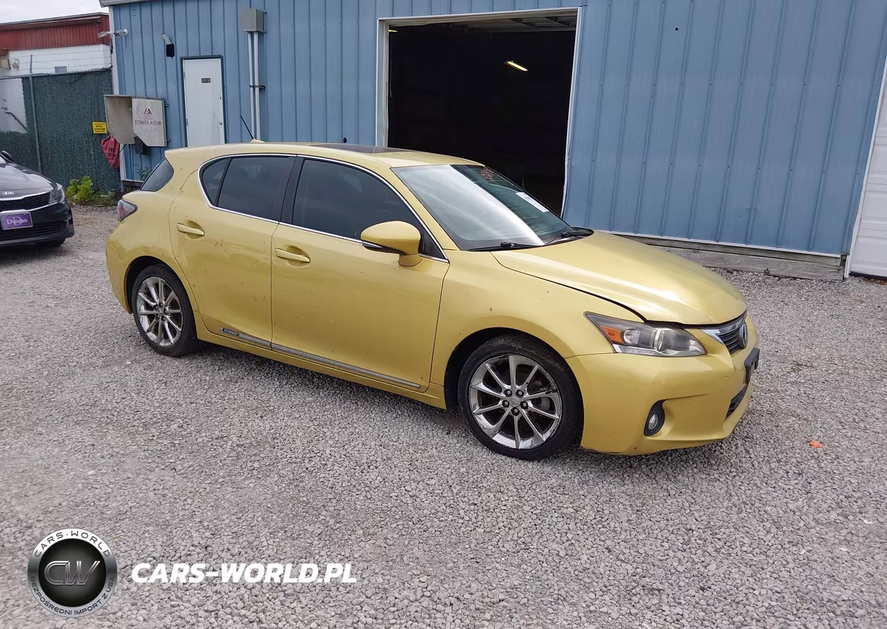 2012 Lexus Ct 200H Premium VIN:JTHKD5BH2C2075836 - 1