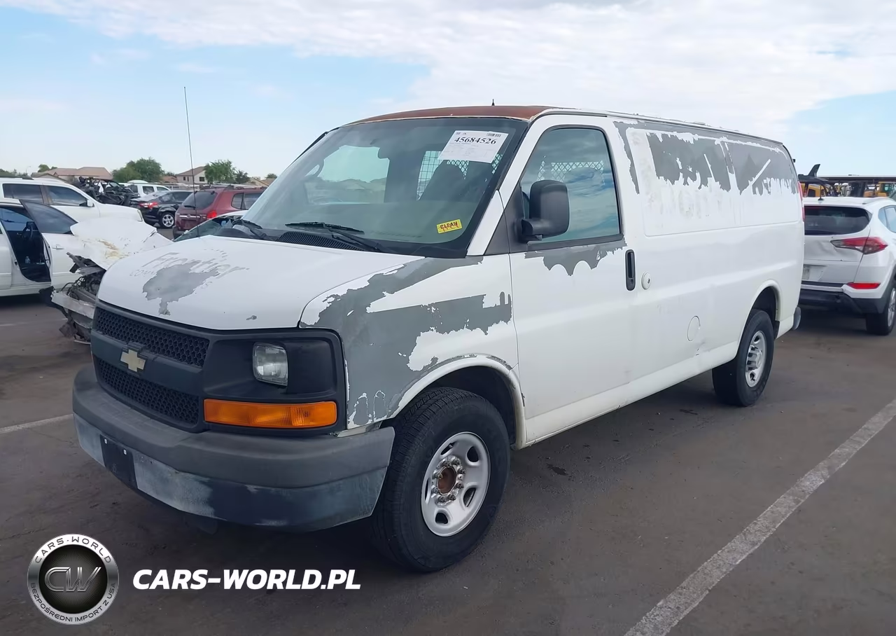 2007 Chevrolet Express Work Van VIN:1GCGG25V371239542 - 2