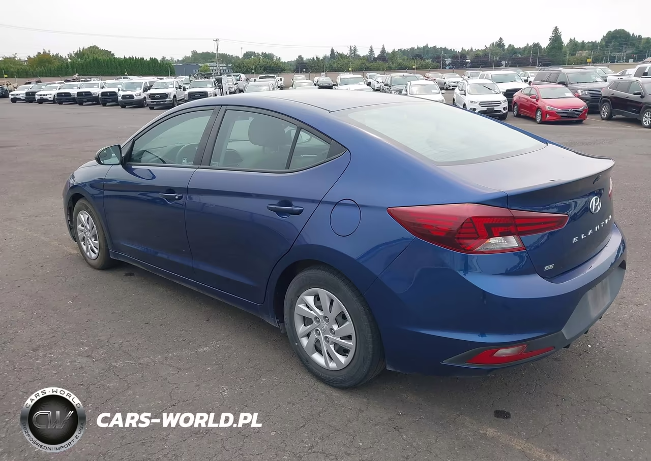 2020 Hyundai Elantra Se VIN:5NPD74LFXLH613691 - 3