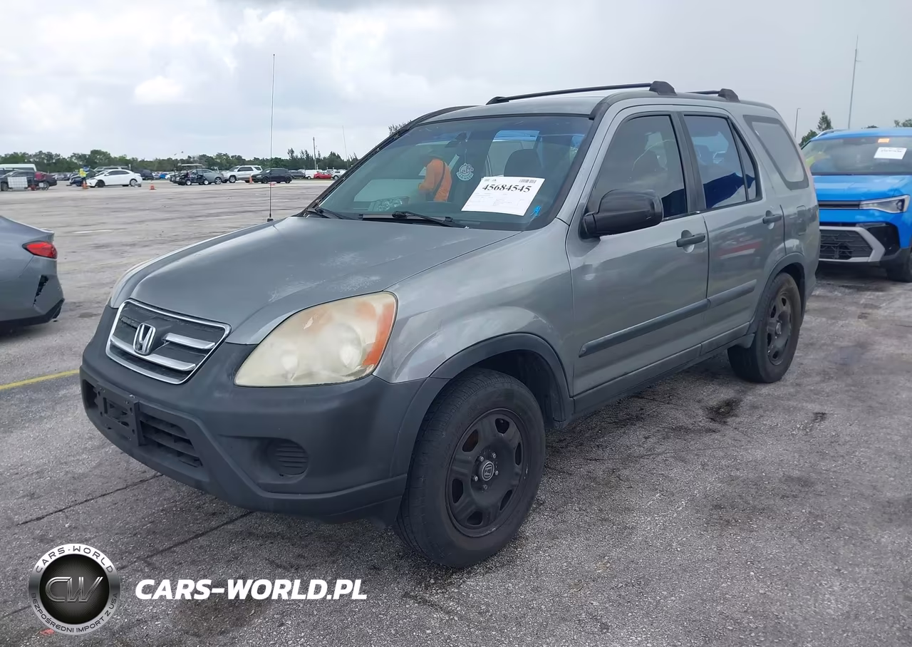 2006 Honda Cr-V Lx VIN:SHSRD68586U403628 - 2