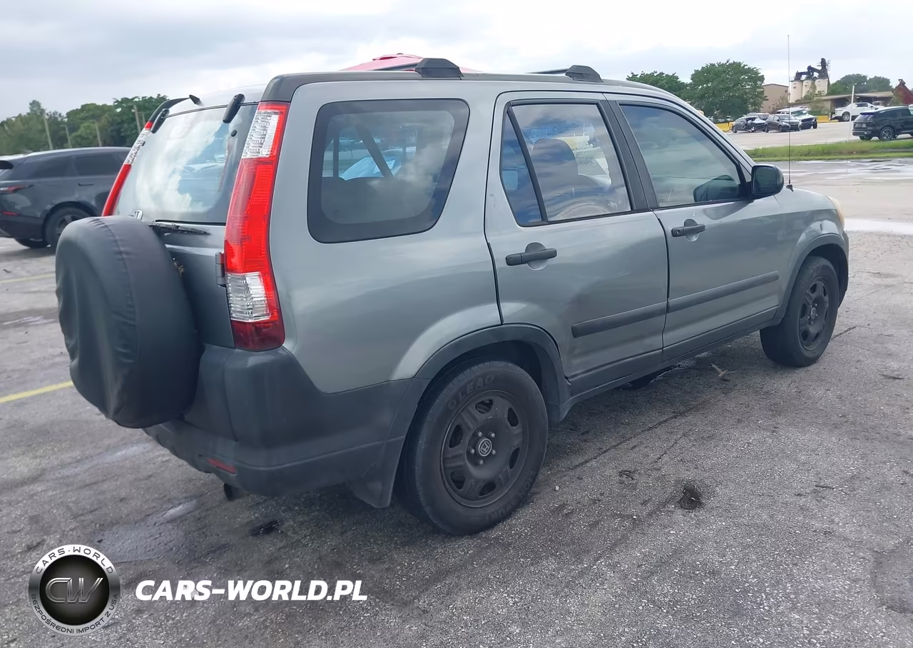 2006 Honda Cr-V Lx VIN:SHSRD68586U403628 - 4