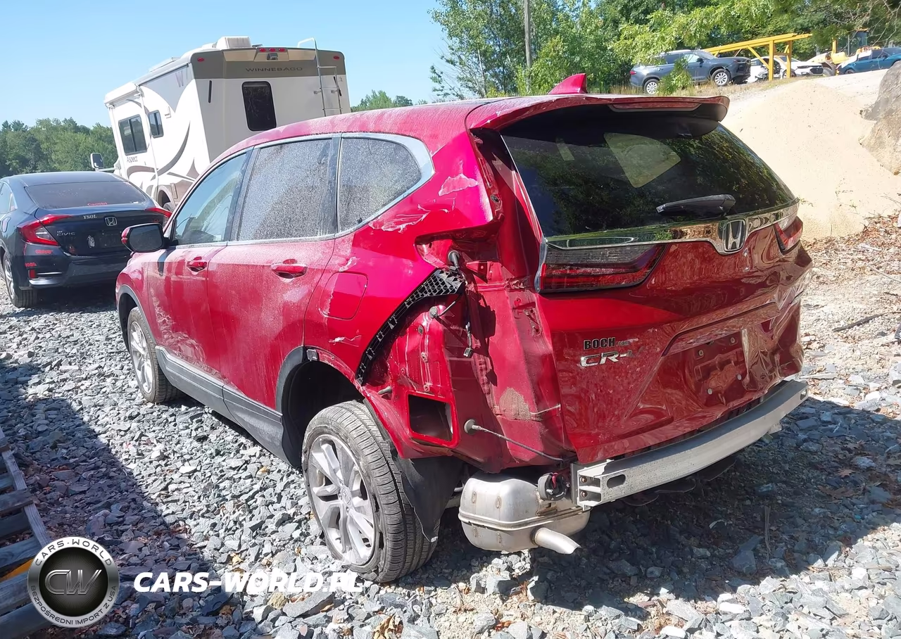 2020 Honda Cr-V Awd Ex VIN:2HKRW2H5XLH645960 - 3