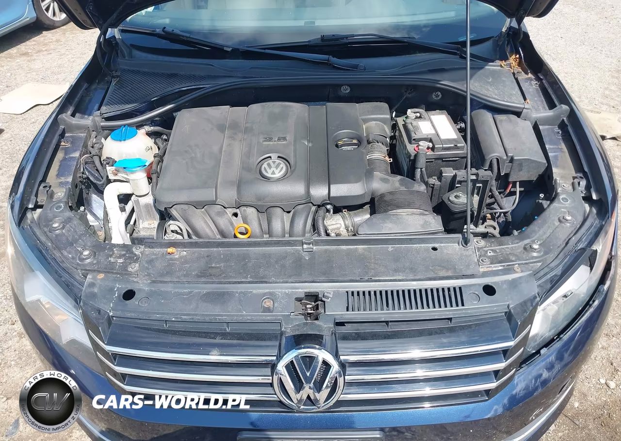 2012 Volkswagen Passat 2.5L Se VIN:1VWBP7A31CC031473 - 10