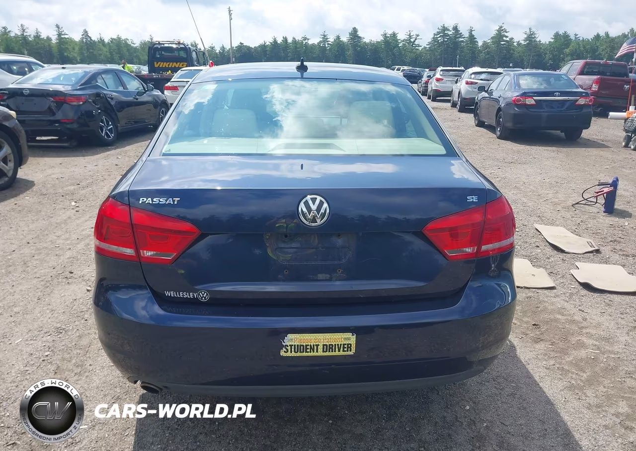 2012 Volkswagen Passat 2.5L Se VIN:1VWBP7A31CC031473 - 16