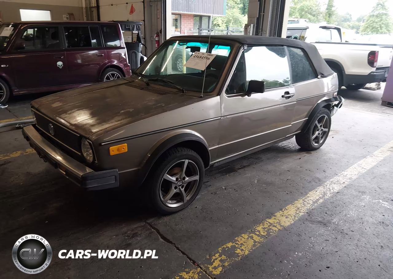 1987 Volkswagen Cabriolet VIN:WVWCA0150HK016994 - 2