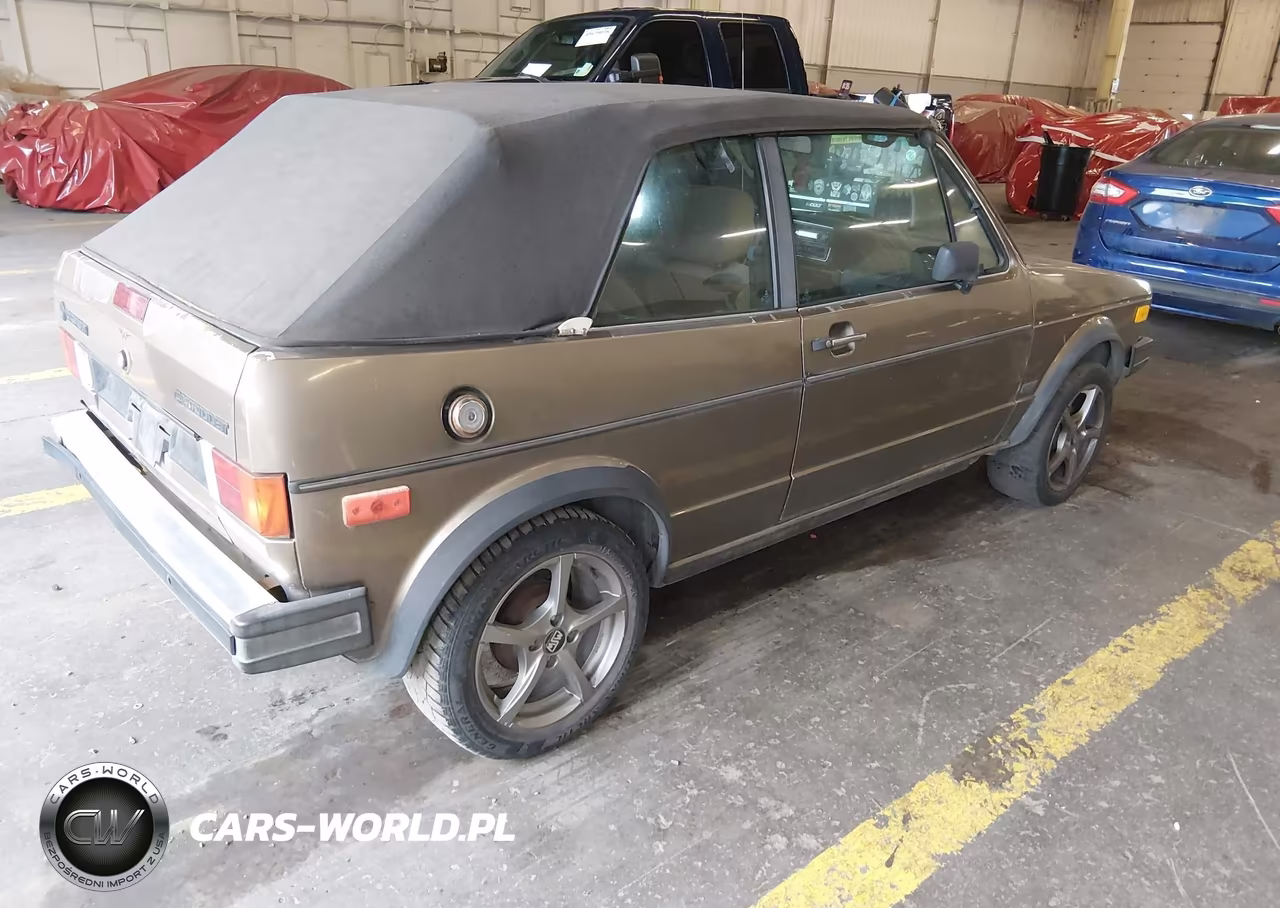 1987 Volkswagen Cabriolet VIN:WVWCA0150HK016994 - 4