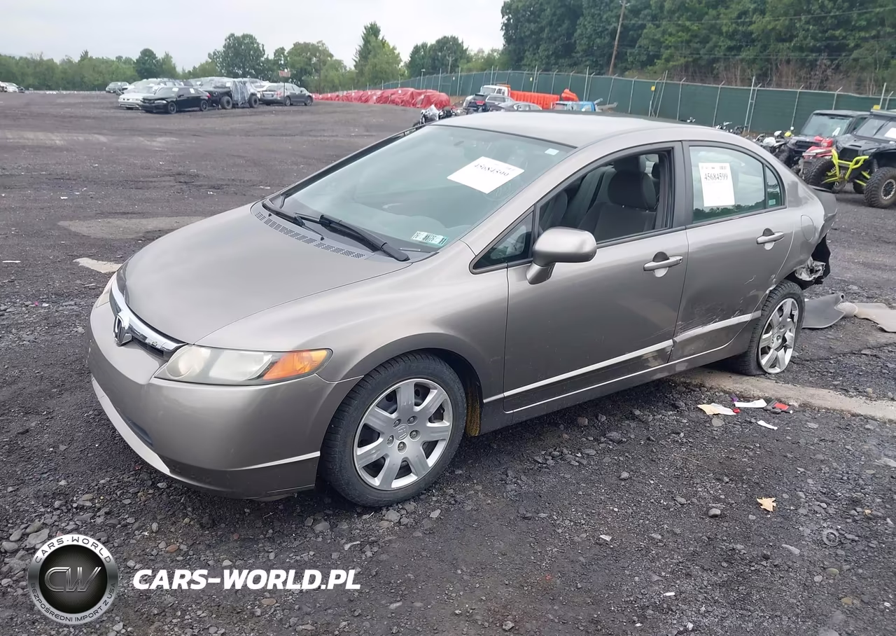 2007 Honda Civic Lx VIN:1HGFA16567L036513 - 2