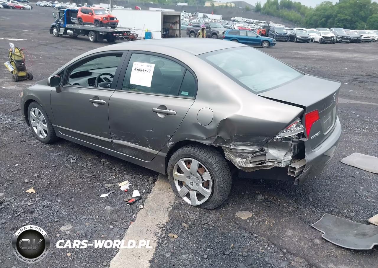 2007 Honda Civic Lx VIN:1HGFA16567L036513 - 3