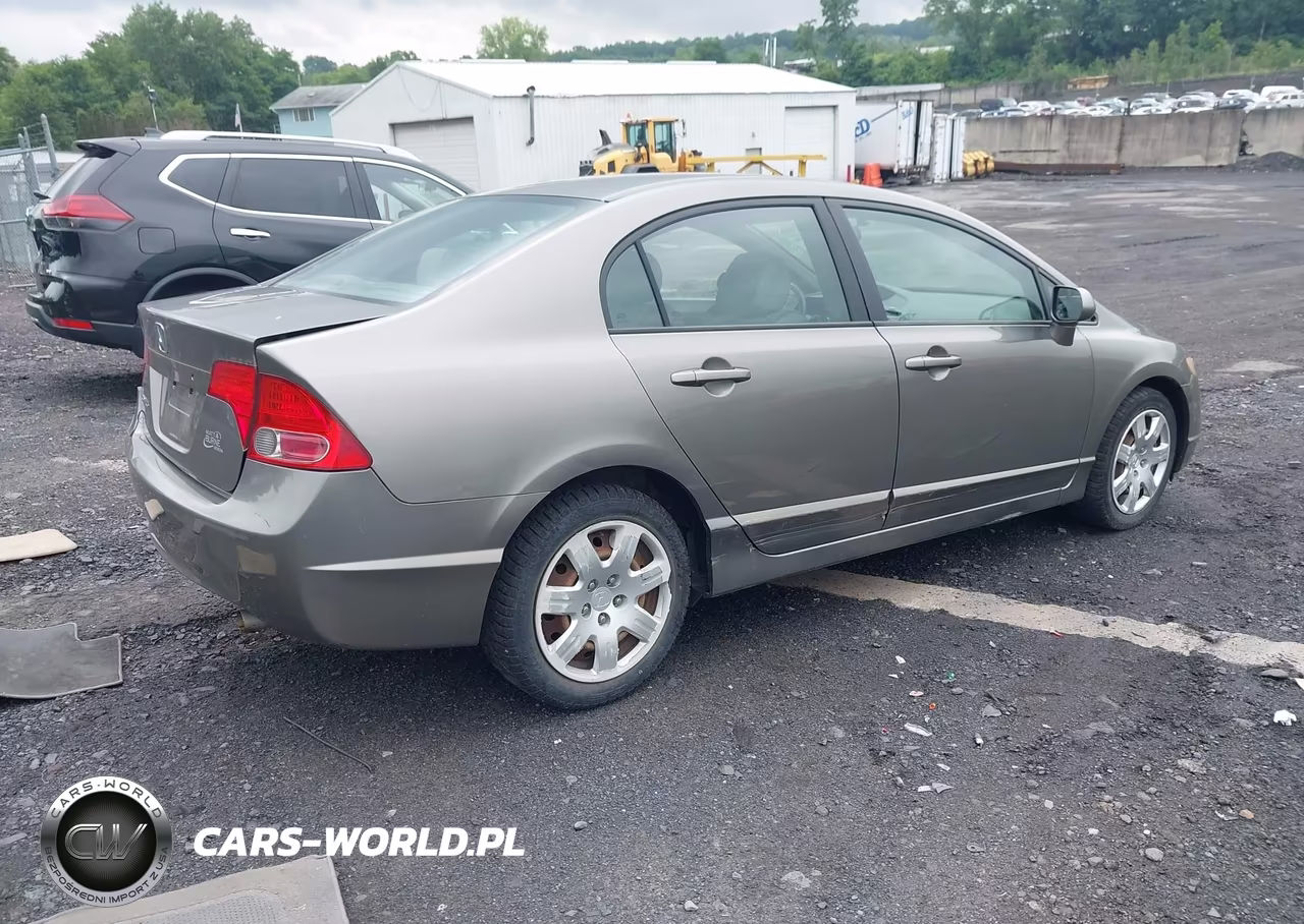 2007 Honda Civic Lx VIN:1HGFA16567L036513 - 4