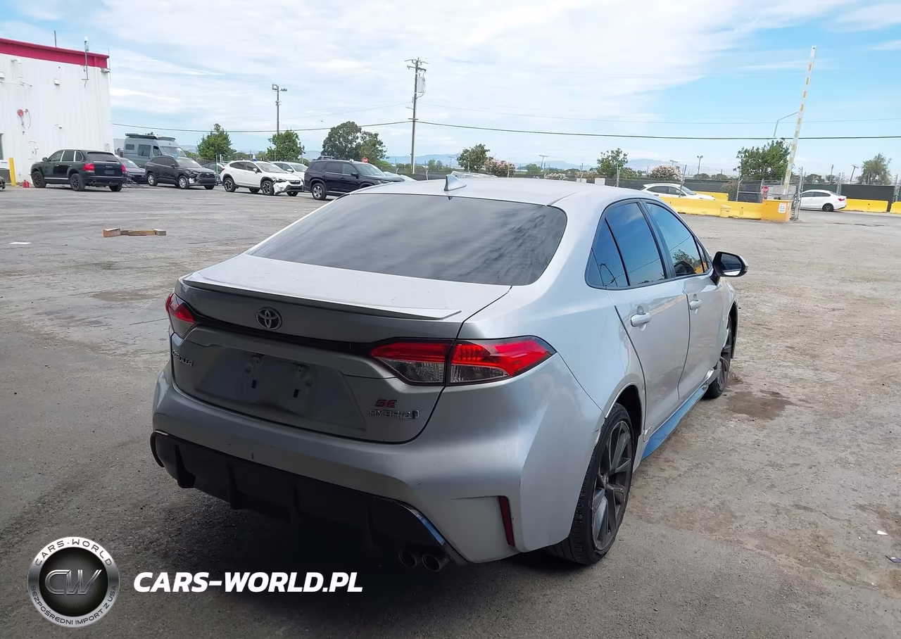2023 Toyota Corolla Hybrid Se VIN:JTDBDMHE9P3002519 - 4