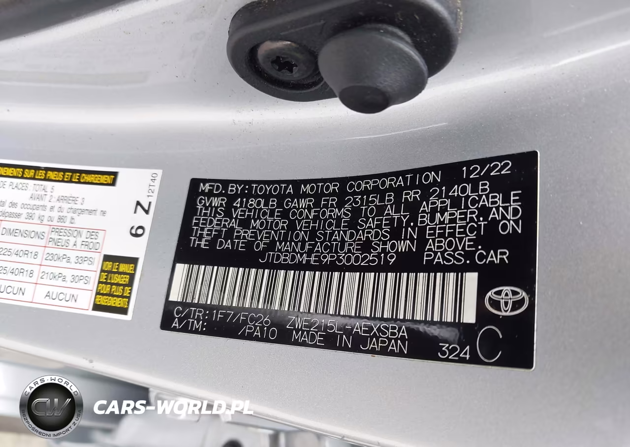 2023 Toyota Corolla Hybrid Se VIN:JTDBDMHE9P3002519 - 9