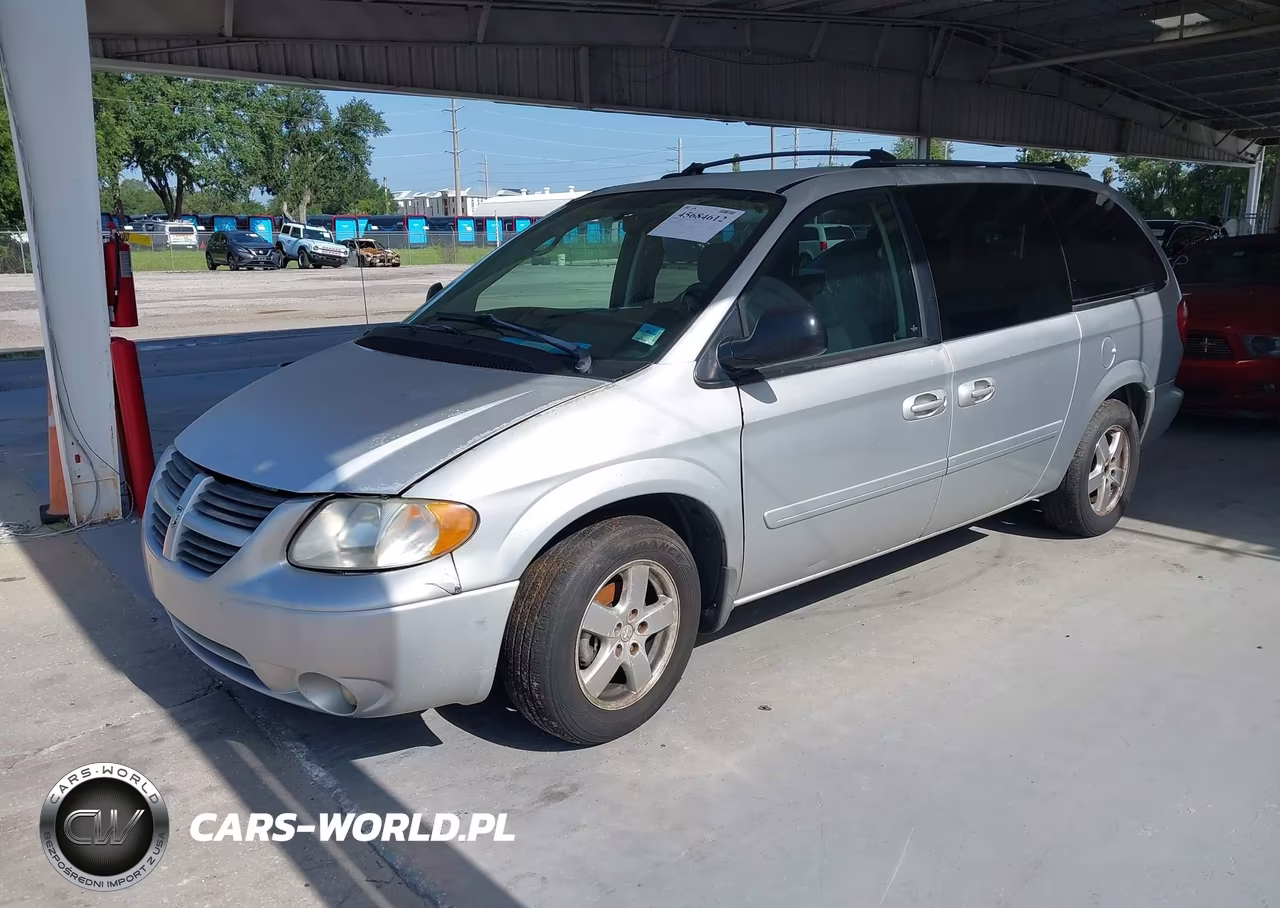 2005 Dodge Caravan Sxt VIN:2D4GP44L25R534512 - 2