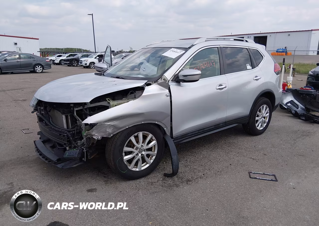 2017 Nissan Rogue Sv VIN:5N1AT2MV8HC853409 - 2