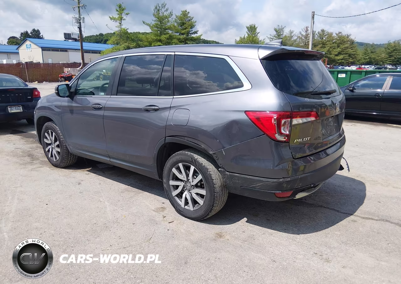 2020 Honda Pilot Exl VIN:5FNYF6H51LB055888 - 3
