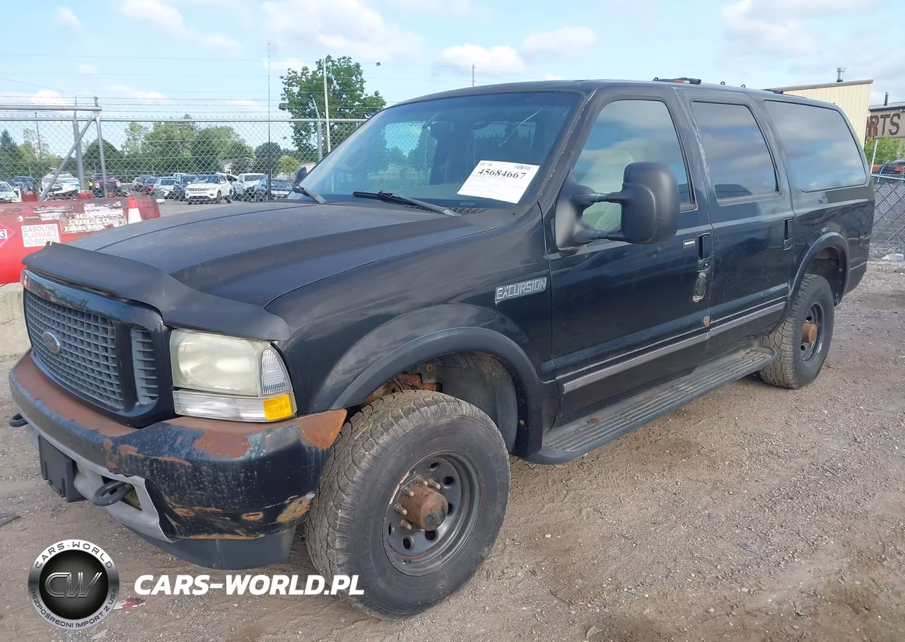 2002 Ford Excursion Limited VIN:1FMNU43S32EA87523 - 2