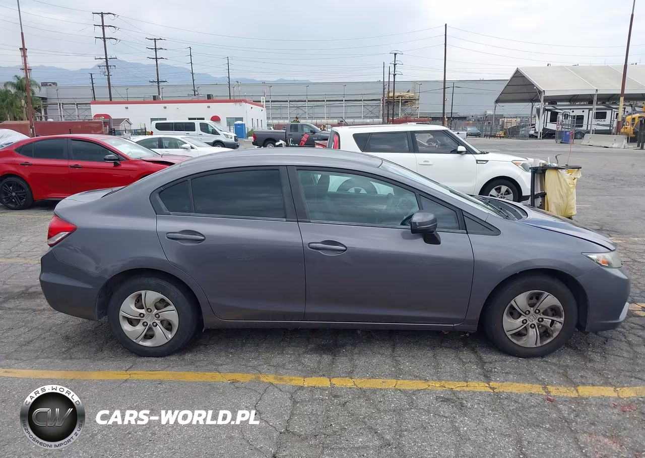 2014 Honda Civic Lx VIN:19XFB2F58EE252967 - 13