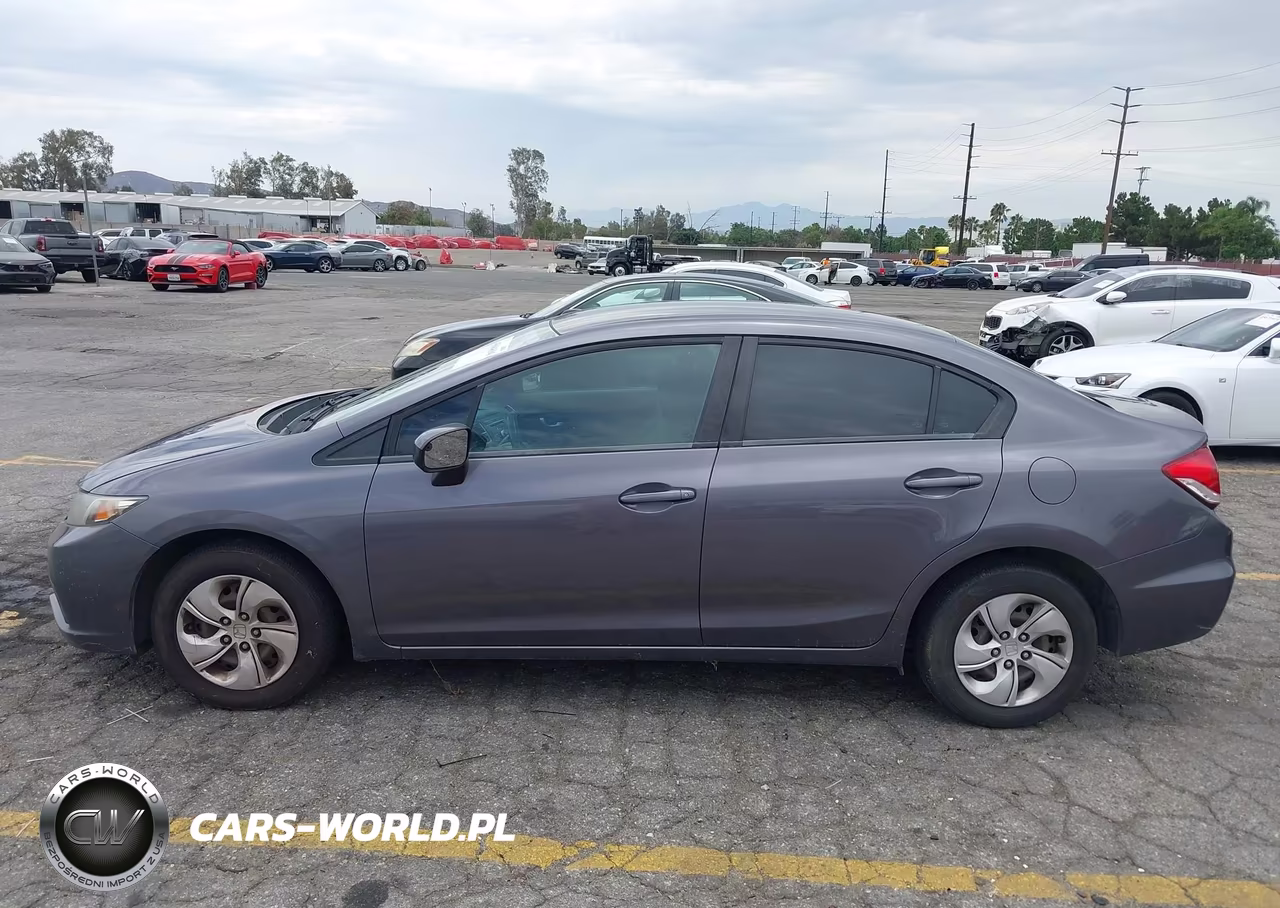 2014 Honda Civic Lx VIN:19XFB2F58EE252967 - 14