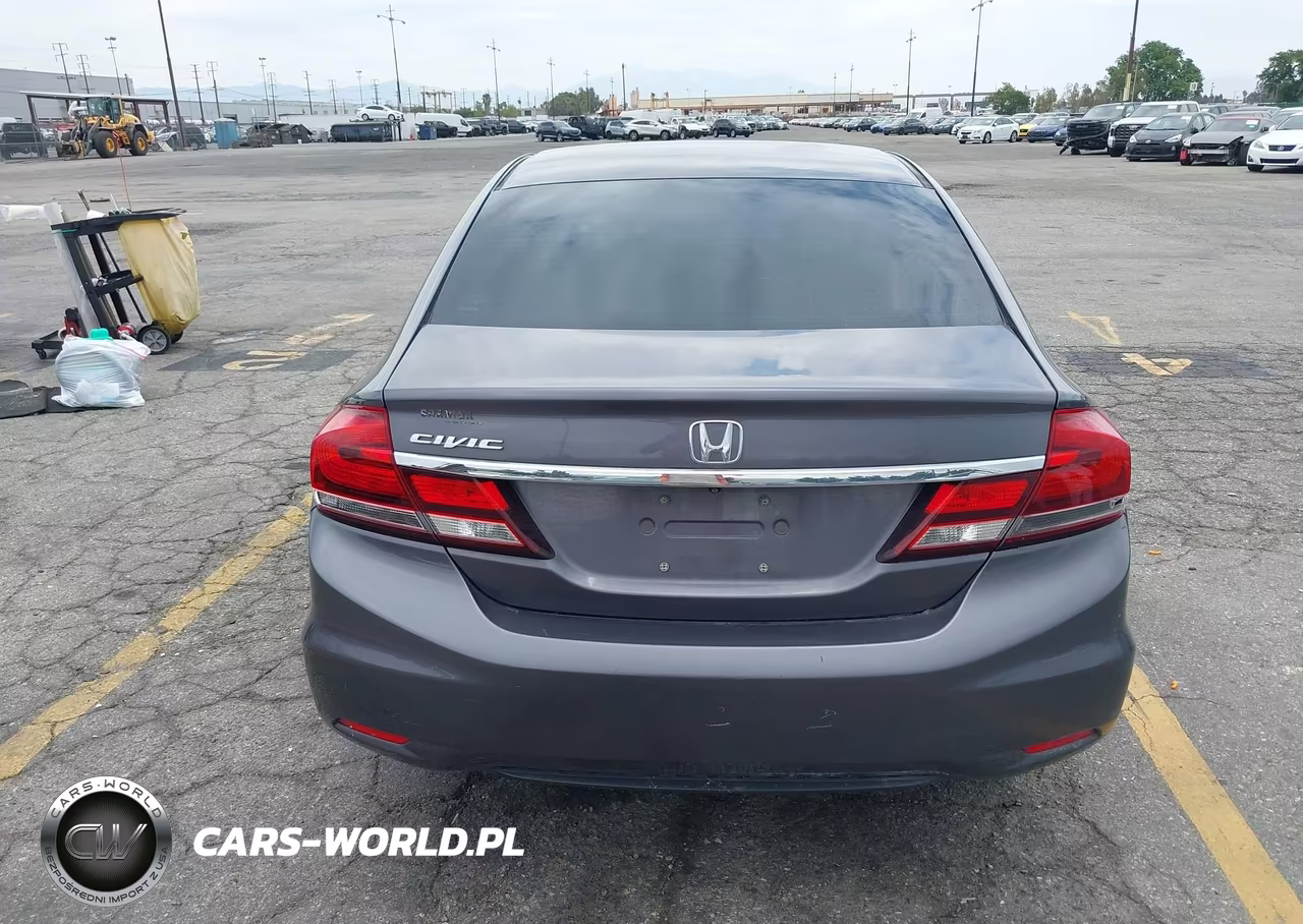 2014 Honda Civic Lx VIN:19XFB2F58EE252967 - 16