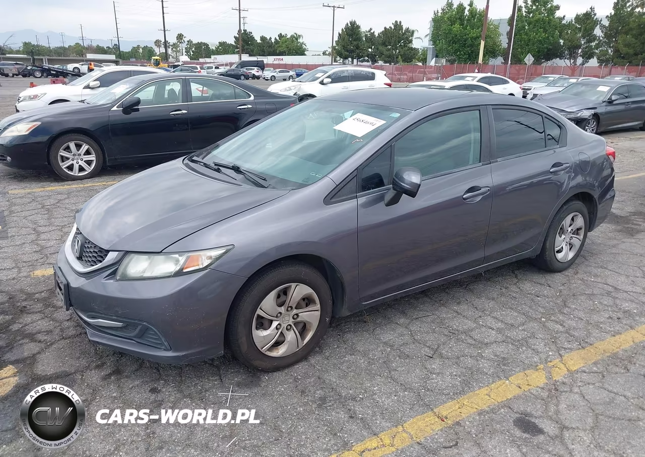 2014 Honda Civic Lx VIN:19XFB2F58EE252967 - 2