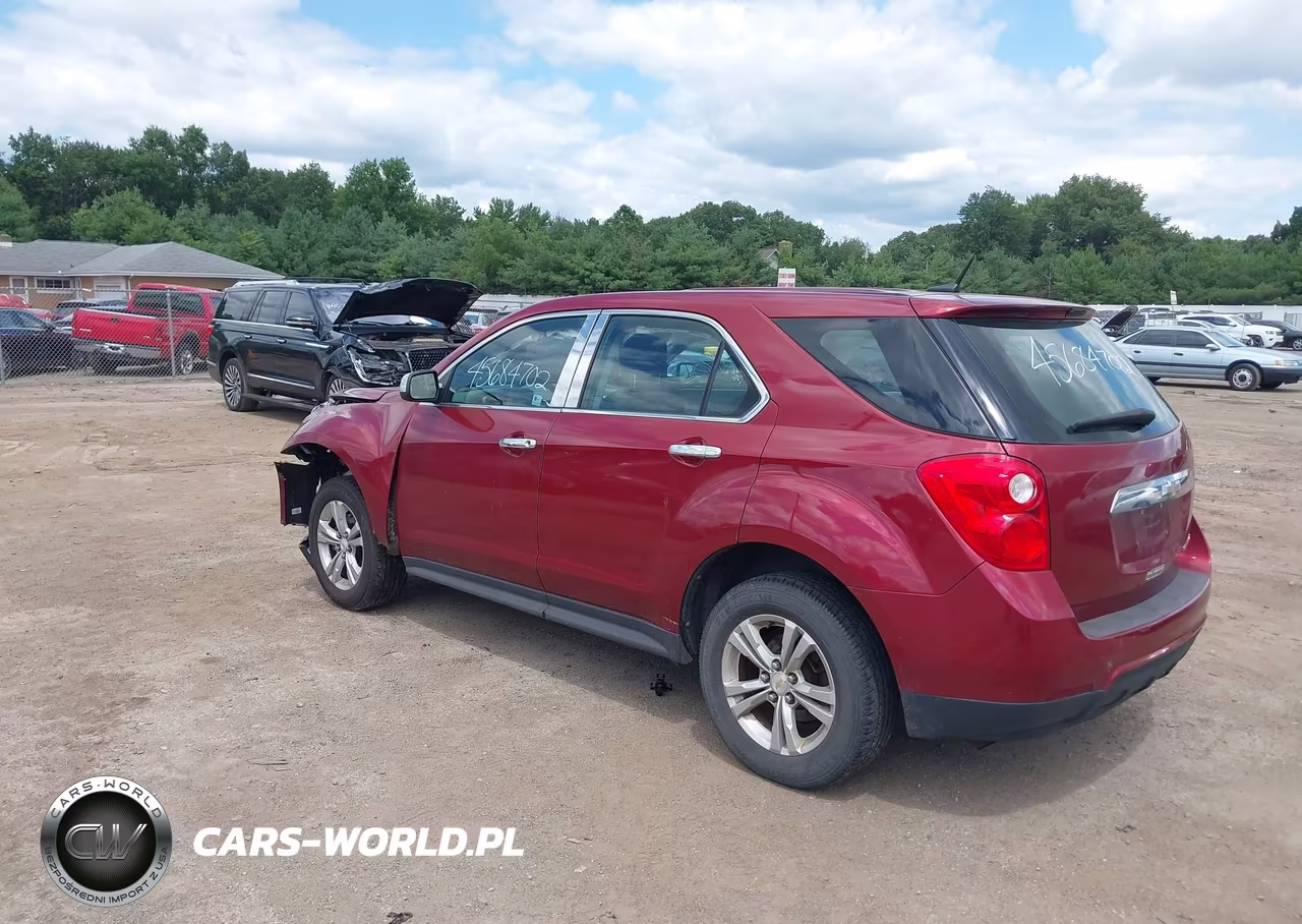 2010 Chevrolet Equinox Ls VIN:2CNALBEW4A6390898 - 3