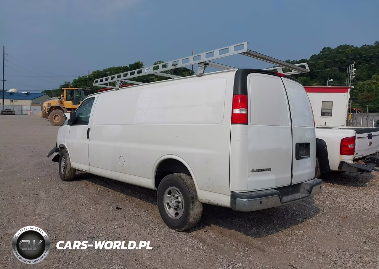 2023 Chevrolet Express Cargo Rwd 3500 Extended Wheelbase Wt VIN:1GCZGHFP0P1109665 - 3