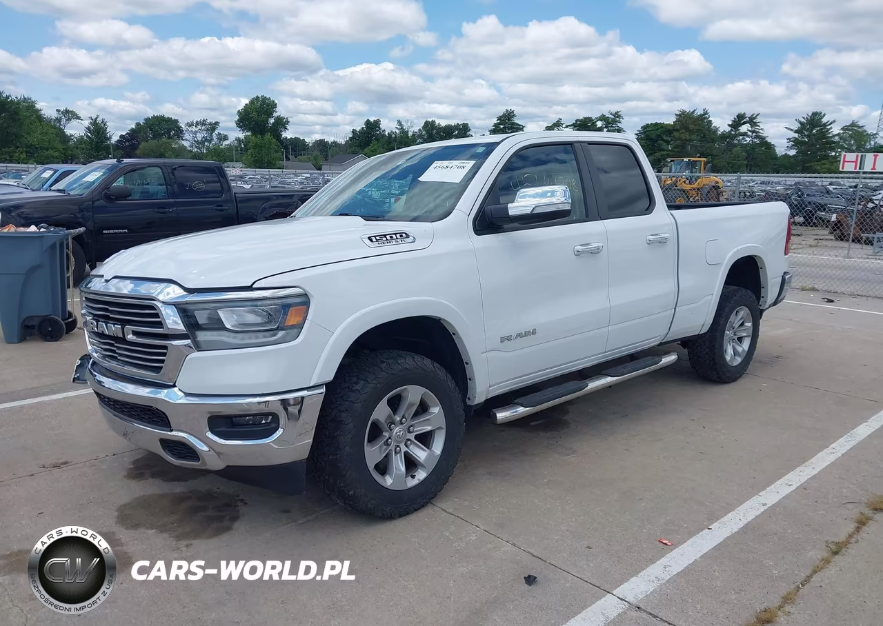 2020 Ram 1500 Laramie 4X4 6'4 Box VIN:1C6SRFDT0LN280412 - 2
