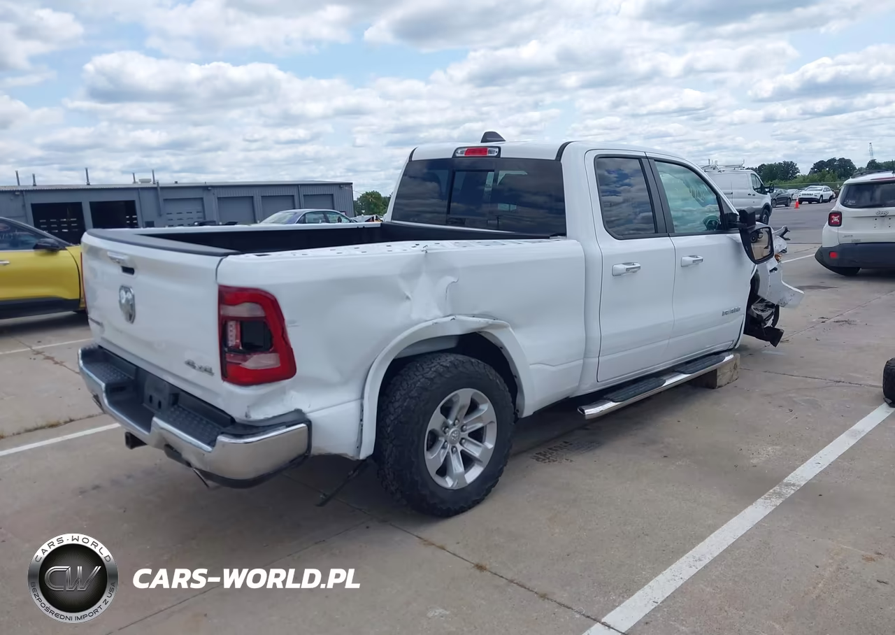 2020 Ram 1500 Laramie 4X4 6'4 Box VIN:1C6SRFDT0LN280412 - 4