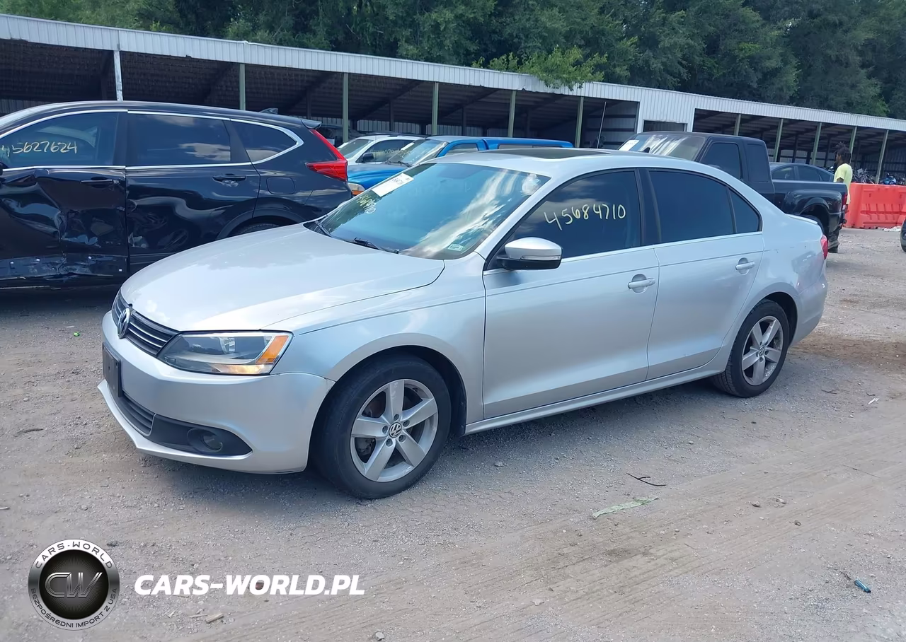 2012 Volkswagen Jetta 2.0L Tdi VIN:3VWLL7AJ7CM367495 - 2