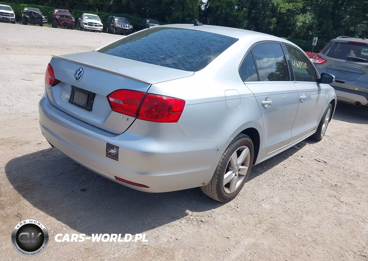 2012 Volkswagen Jetta 2.0L Tdi VIN:3VWLL7AJ7CM367495 - 4